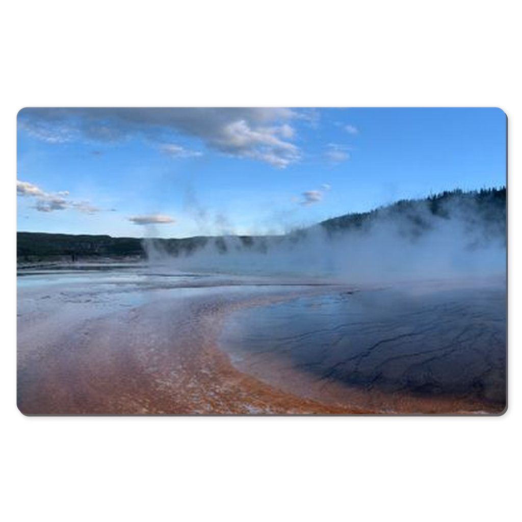 Grand Prismatic Hotspring Desk Mat