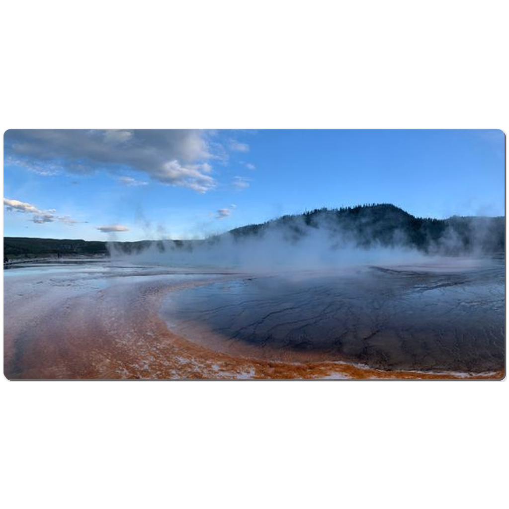 Grand Prismatic Hotspring Desk Mat