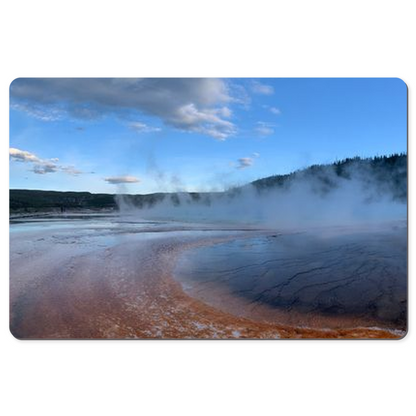 Grand Prismatic Hotspring Desk Mat