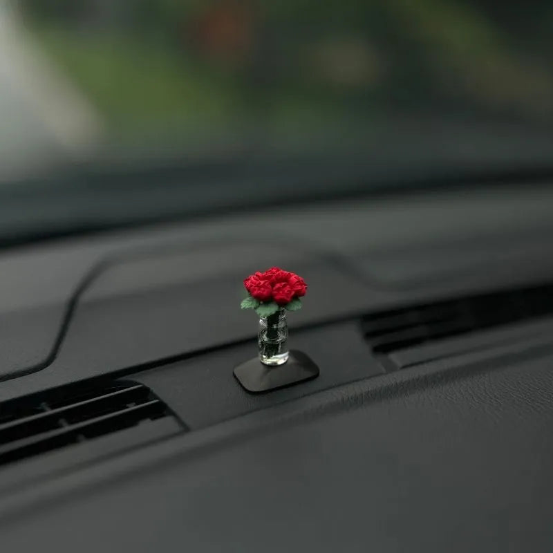 Mini Flowers for Desk or Car